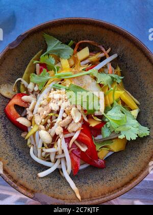 Gemüse, Mango, Salat, Obst und Gemüse, Delikatesse, Zubereitung Stockfoto