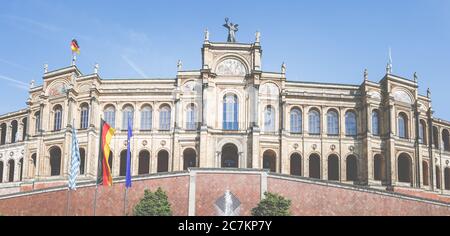 Maximilianeum, Bayerischer Landtag, München, Bayern Stockfoto