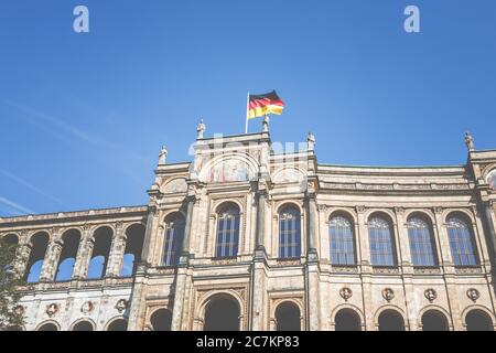 Maximilianeum, Bayerischer Landtag, München, Bayern Stockfoto