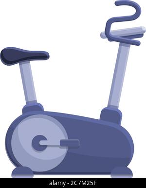 Symbol für Workout-Fahrrad. Cartoon von Workout Übung Fahrrad Vektor-Symbol für Web-Design auf weißem Hintergrund isoliert Stock Vektor