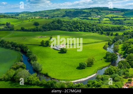 Frühling in Devon bei Tiverton, Devon, England, Vereinigtes Königreich, Europa Stockfoto