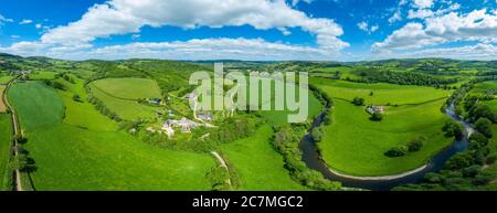 Frühling in Devon bei Tiverton, Devon, England, Vereinigtes Königreich, Europa Stockfoto