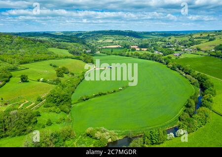 Frühling in Devon bei Tiverton, Devon, England, Vereinigtes Königreich, Europa Stockfoto