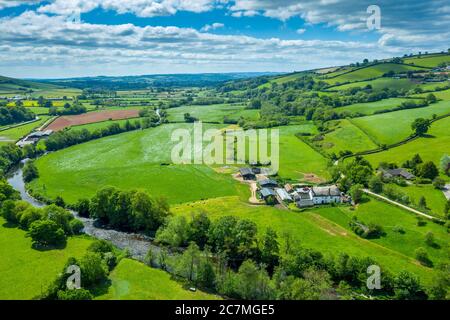 Frühling in Devon bei Tiverton, Devon, England, Vereinigtes Königreich, Europa Stockfoto