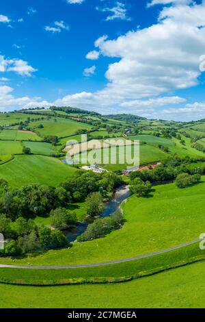 Frühling in Devon bei Tiverton, Devon, England, Vereinigtes Königreich, Europa Stockfoto