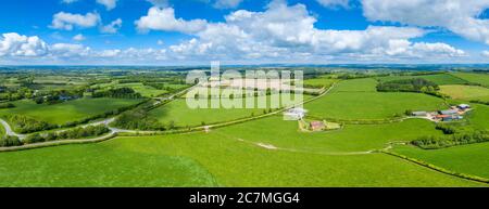 Frühling in Devon bei Tiverton, Devon, England, Vereinigtes Königreich, Europa Stockfoto