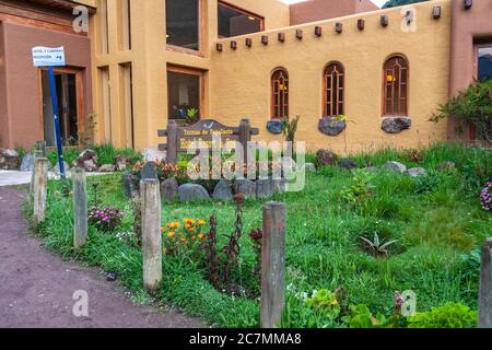 Termas de Papallacta Resort und heißen Quellen in Ecuador. Stockfoto