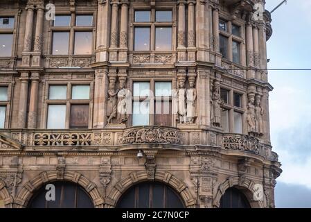 Jenners Kaufhaus in der Princess Street im New Town Viertel von Edinburgh, der Hauptstadt von Schottland, Teil von Großbritannien Stockfoto