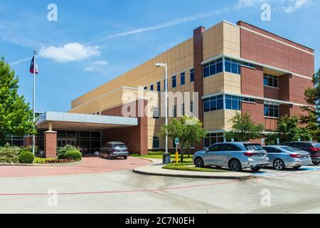 Encompass Health Rehabilitation Hospital Vision Park in The Woodlands, Texas. Stockfoto