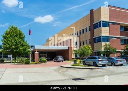 Encompass Health Rehabilitation Hospital Vision Park in The Woodlands, Texas. Stockfoto