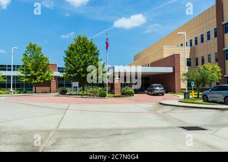 Encompass Health Rehabilitation Hospital Vision Park in The Woodlands, Texas. Stockfoto