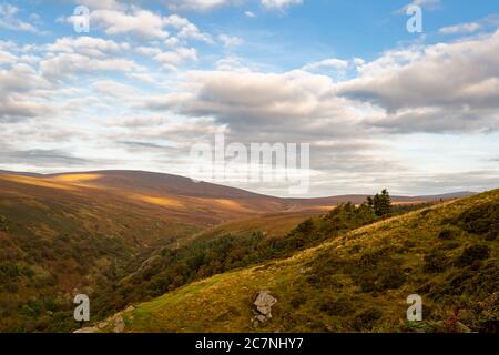 Die Wicklow Mountains in Irland Stockfoto