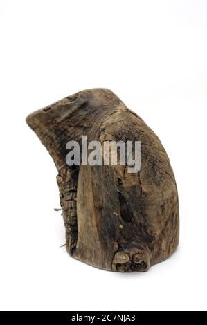 Stamm, Holz, Skulptur, Handwerk, Rohstoff, Naturabfall, abstraktes Objekt, Dekoration, Holzstamm, Stamm, Log, Bole, Frustum Stockfoto