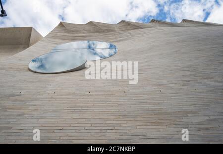 Der Phoenix Central Park, ein Kunst- und Musikraum in Chippendale, Sydney von Durbach Block Jaggers und John Wardle Architects. Stockfoto
