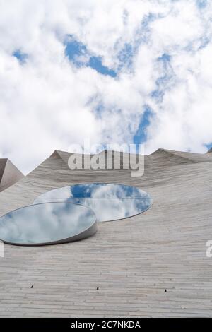 Der Phoenix Central Park, ein Kunst- und Musikraum in Chippendale, Sydney von Durbach Block Jaggers und John Wardle Architects. Stockfoto