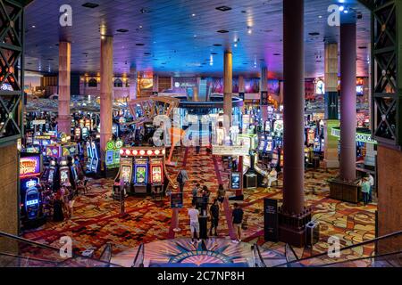 Las Vegas, 17. JULI 2020 - Innenansicht des New York New York Hotel & Casino Stockfoto