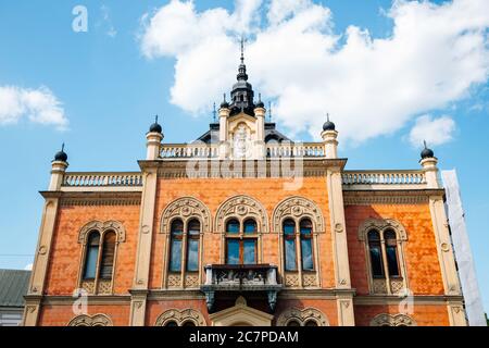 Vladicanski Dvor, Palast des Bischofs im Old Town in Novi Sad, Serbien Stockfoto