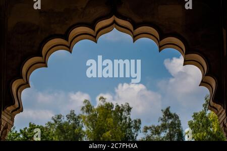 Agra Fort ist ein historisches Fort in der Stadt Agra in Indien. Lal Quila Agra Stockfoto