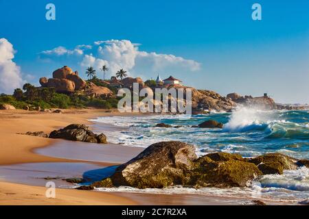 Kirinda Beach südlich von Sri Lanka alten Ceylon Stockfoto