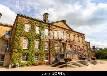 Historisches Gebäude aus dem 17. Jahrhundert der Erddig Hall in Shropshire, Großbritannien. Stockfoto