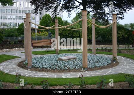Forbury Gardens, Reading, Großbritannien. Mai 2005 Stockfoto