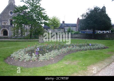 Forbury Gardens, Reading, Großbritannien. Mai 2005 Stockfoto