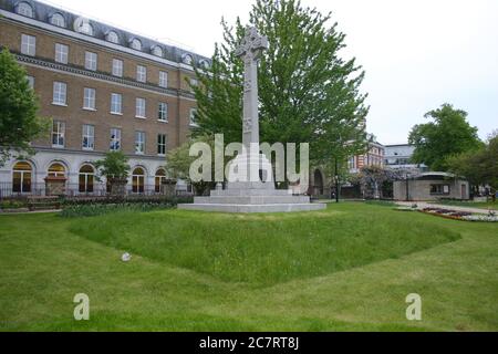 Forbury Gardens, Reading, Großbritannien. Mai 2005 Stockfoto