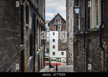 Michael Neave Restaurant in der Altstadt von Edinburgh, der Hauptstadt von Schottland, Teil von Großbritannien Stockfoto