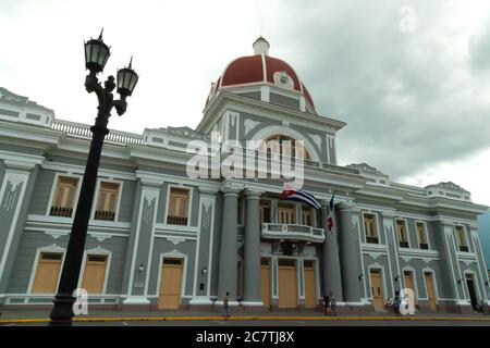 Cienfuegos, Kuba - 1. Februar 2015: Palacio de Gobierno Stockfoto