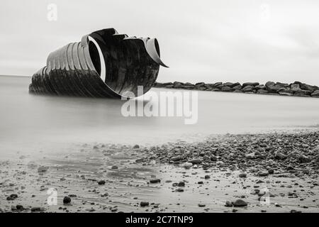 Mary's Shell Cleveleys Stockfoto
