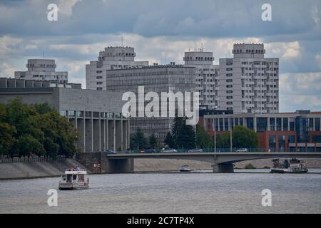 Die meisten Pokoju Brücke Breslau Polen Stockfoto