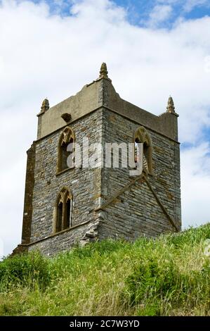 Burrow Mump, Burrowbridge, Somerset Stockfoto