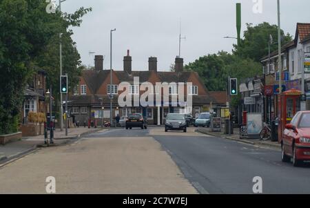 Croxley London U-Bahn-Station an der Watford-Filiale der Metropolitan Line in Croxley Green, Rickmansworth, Hertfordshire, Großbritannien Stockfoto