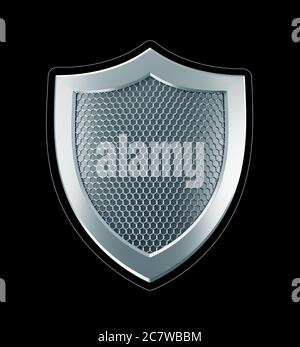 Cybersecurity Shield Stockfoto