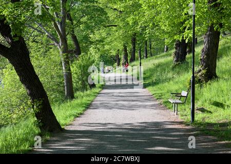 Bellevueparken bei Brunnsviken, Stockholm, Schweden Stockfoto