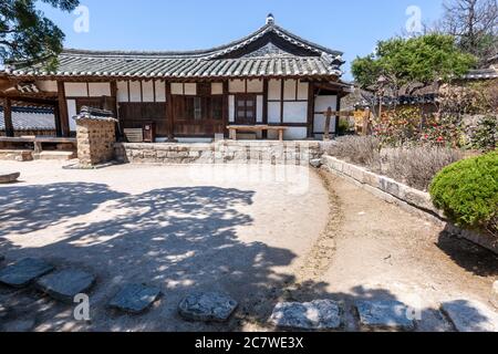 Yangdong Folk Village, Gangdong-myeon, Nord-Gyeongsang Provinz, Südkorea Stockfoto