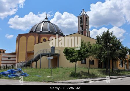 Conza della Campania - Cattedrale di Santa Maria Assunta Stockfoto