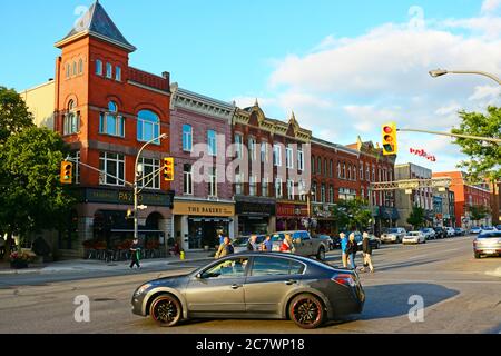 Stratford Stadtzentrum, Ontario, Kanada Stockfoto