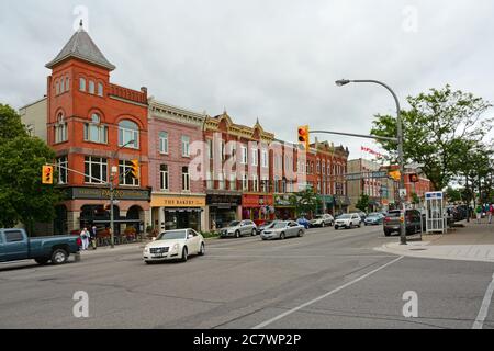 Stratford Stadtzentrum, Ontario, Kanada Stockfoto