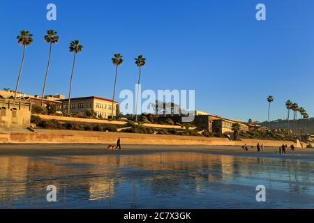 La Jolla Shores Beach, La Jolla, San Diego, Kalifornien, USA Stockfoto