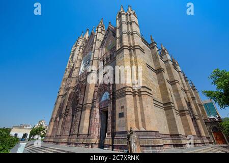 Berühmte Allerheiligsten Tempel in Guadalajara (Templo Expiatorio del Santisimo Sacramento) Stockfoto