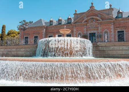 Schöne Jardins de Joan Maragall in Barcelona, Spanien Stockfoto