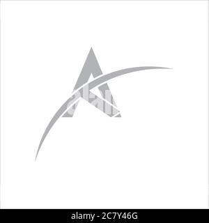 Anfangsbuchstabe an Logo oder ta Logo Vektor Design Vorlage Stock Vektor