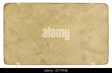 Vintage Papier Hintergrund isoliert - (clipping path enthalten) Stockfoto