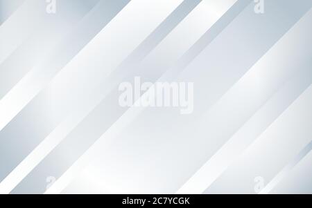 Abstrakte Tech Linien Geometrie subtile weiße und graue Farbe Hintergrund Vektor-Illustration Stock Vektor