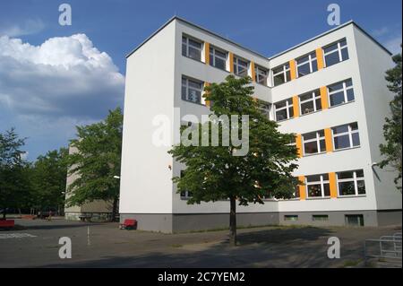 Matrize 23. Grundschule am Brandwerder in Berlin-Staaken. Stockfoto