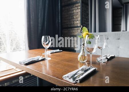 Restaurant Kühlen, eleganten Lebensstil Stockfoto