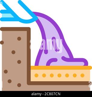 vektorgrafik für symbole für die grundbildung Stock Vektor
