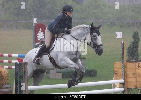 Pandemie Amateur Sports noch laufen bei Angelstone Turniere in guelph Ontario mit Olympic Konkurrenten Stockfoto