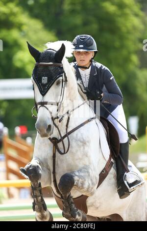 Pandemie Amateur Sports noch laufen bei Angelstone Turniere in guelph Ontario mit Olympic Konkurrenten Stockfoto